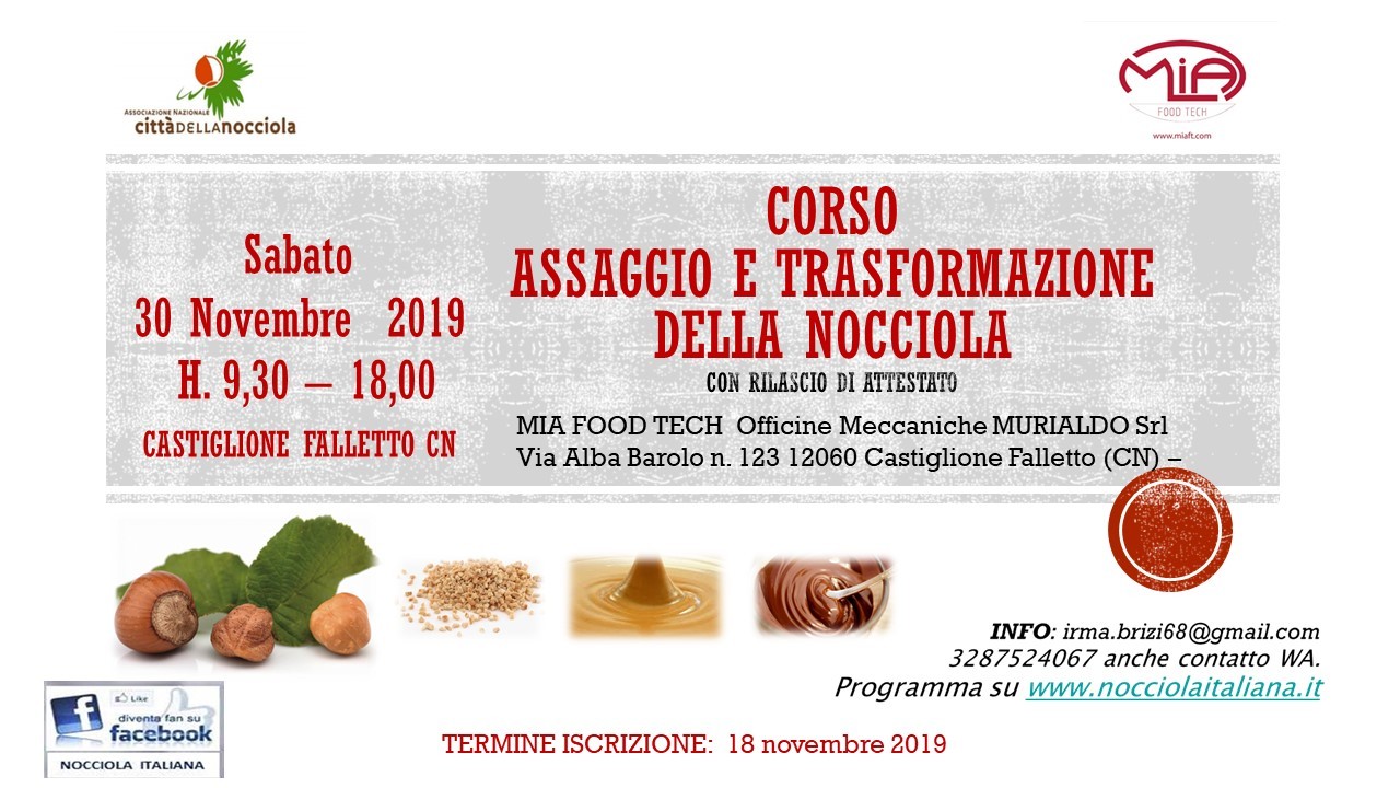 CORSO NOCCIOLA 30 novembre